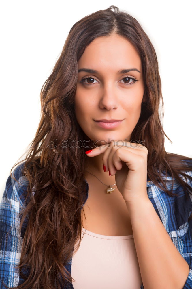 Similar – Image, Stock Photo Young woman having a coffee in a café