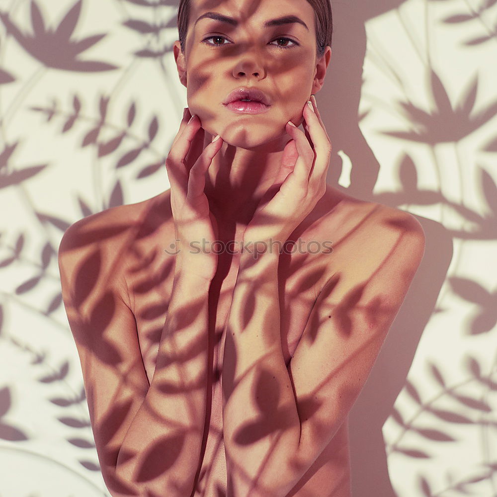 Similar – Image, Stock Photo Young man with bunch of flowers in hands