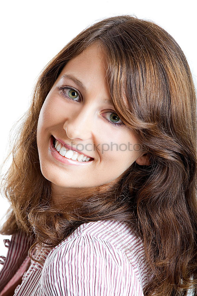 Image, Stock Photo the compliment Brunette