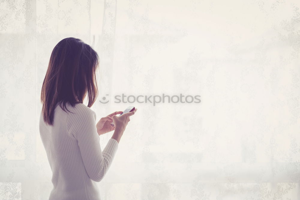 Similar – Image, Stock Photo View into time Human being