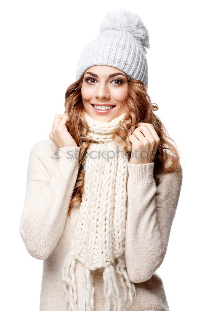 Similar – Image, Stock Photo Pretty young woman smiling at the camera