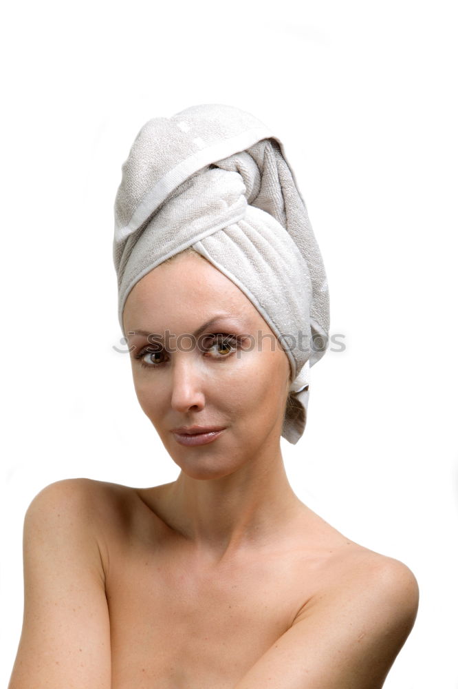 Similar – Image, Stock Photo real woman after shower