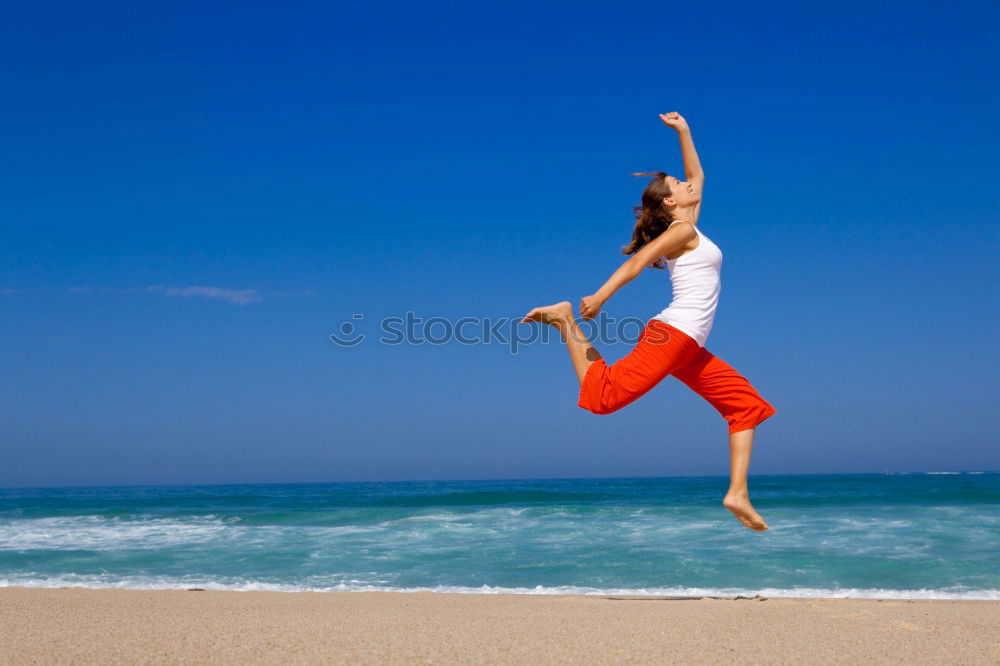 Similar – Image, Stock Photo Yeah… :-) Ocean Clouds