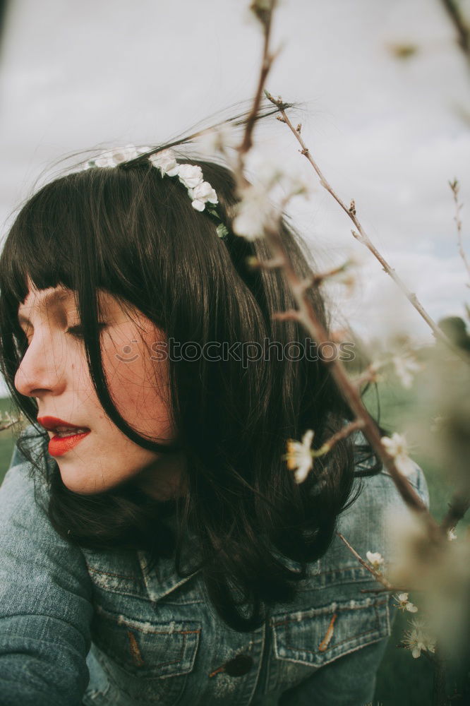 Similar – Image, Stock Photo Hidden II Rowan tree Red