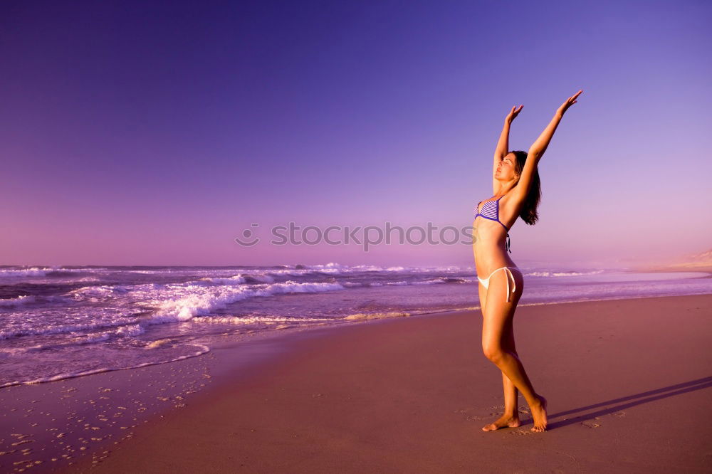 Similar – Image, Stock Photo beachhead stand Relaxation