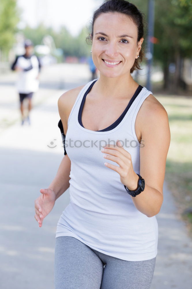 Similar – Image, Stock Photo Attractive young woman with a lovely smile