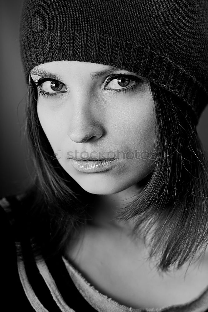 Similar – Image, Stock Photo reverie Woman Face Eyes