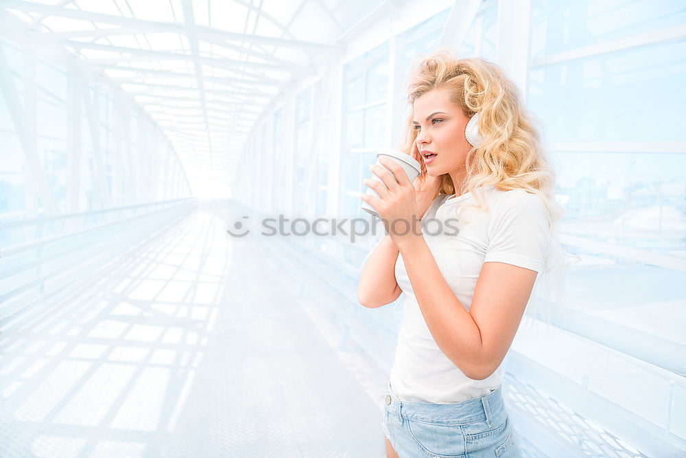 Similar – Taking a cigarette break I.