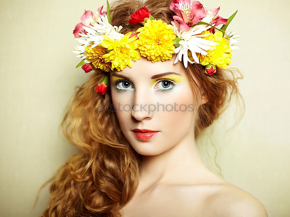 Similar – Image, Stock Photo Through the flower