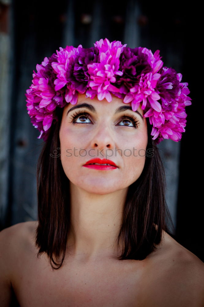 Similar – Image, Stock Photo Pretty brunette woman