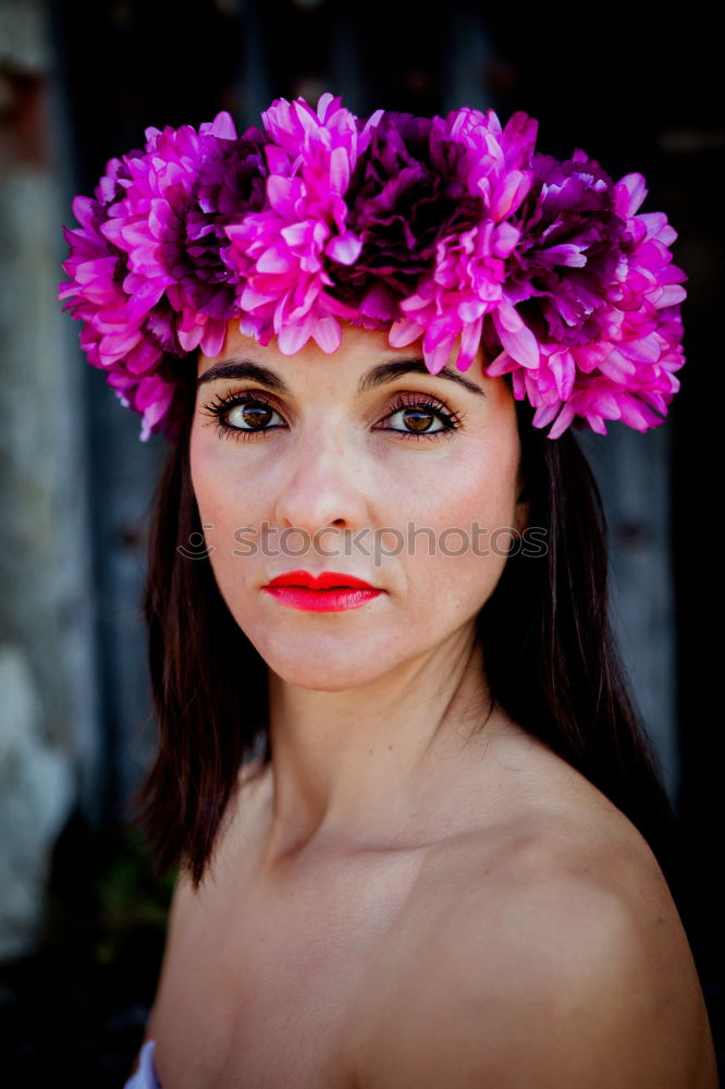 Image, Stock Photo Pretty brunette woman