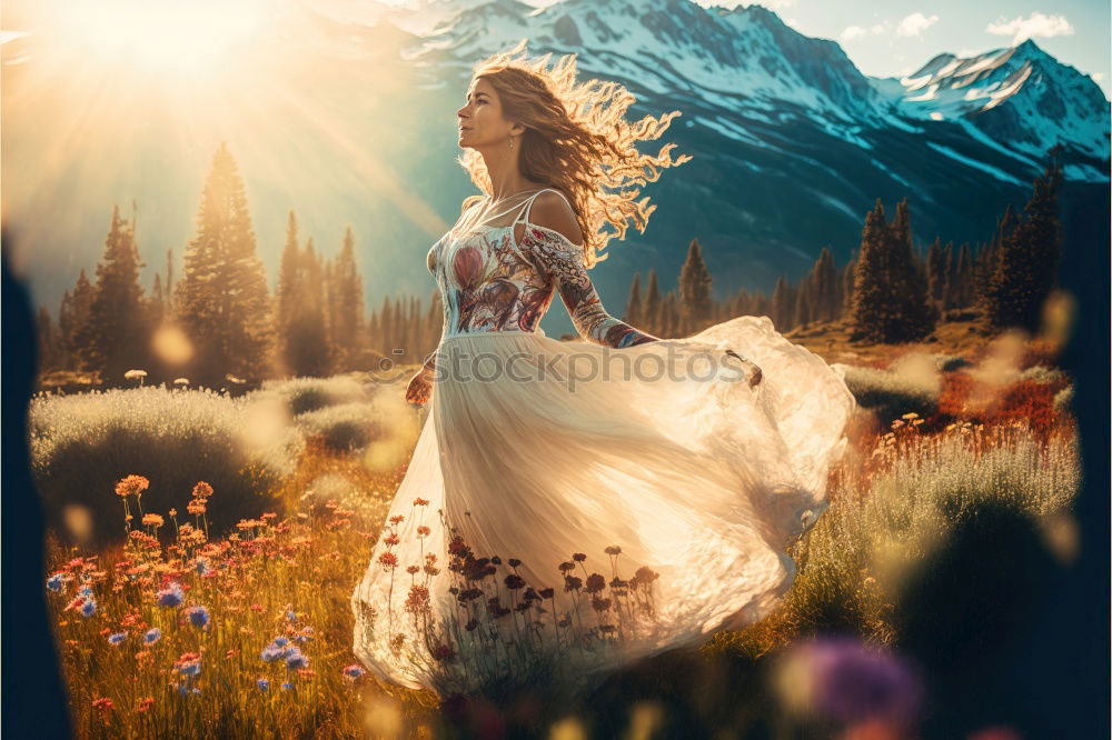 Similar – Image, Stock Photo Close-up of woman holding wine glass on summer evening