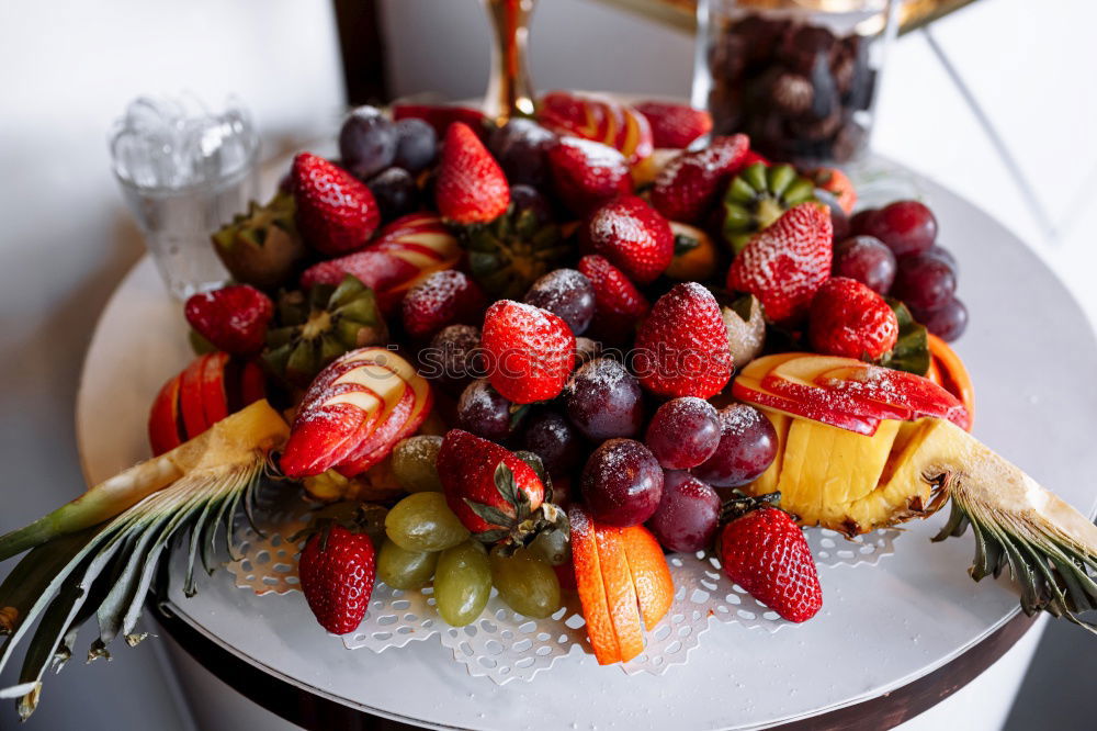 Similar – Image, Stock Photo pie with raspberries and apricots