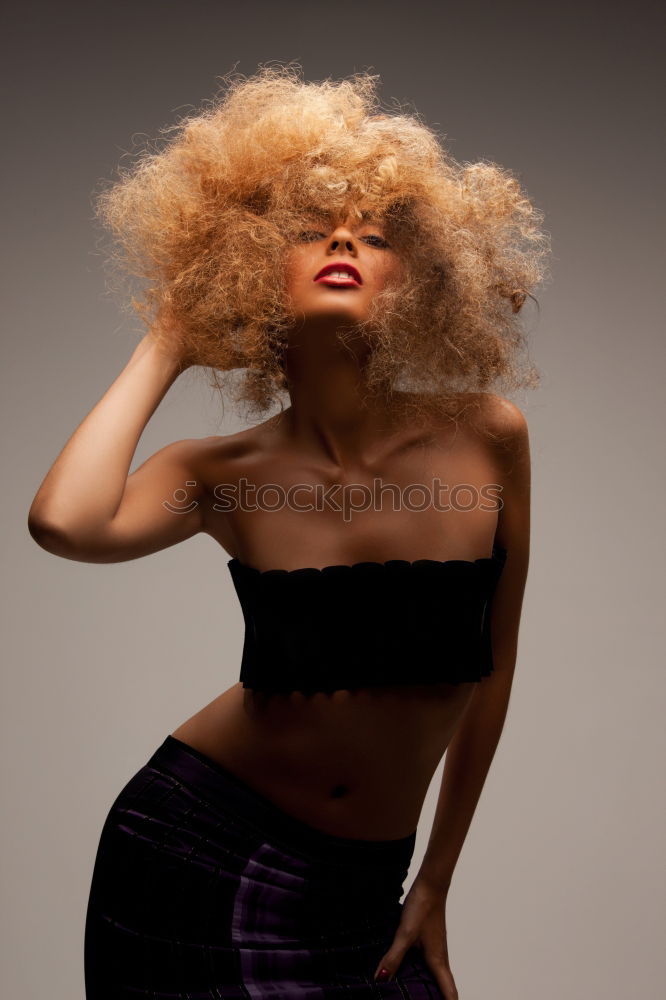 Similar – Image, Stock Photo Sensual woman posing in studio
