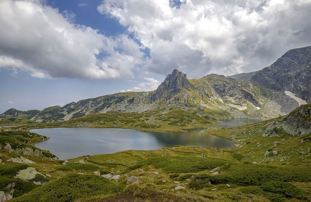Similar – Image, Stock Photo Pyrenees Hiking Trail 17