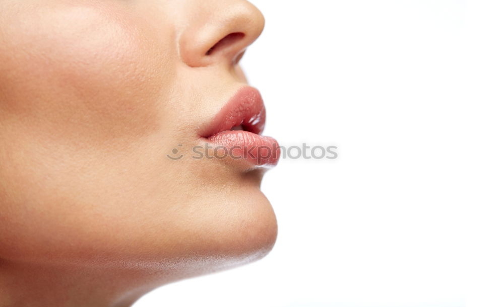 Similar – Image, Stock Photo lips Infancy Life Face