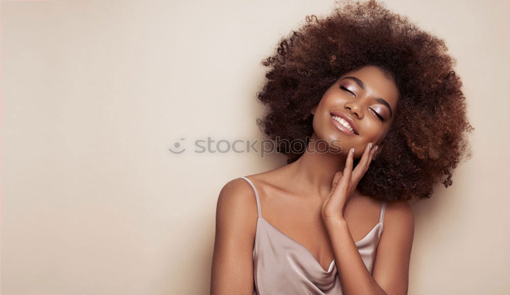 Similar – Image, Stock Photo portrait of a beautiful afro american woman