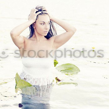 Similar – Image, Stock Photo bathing fun Trip