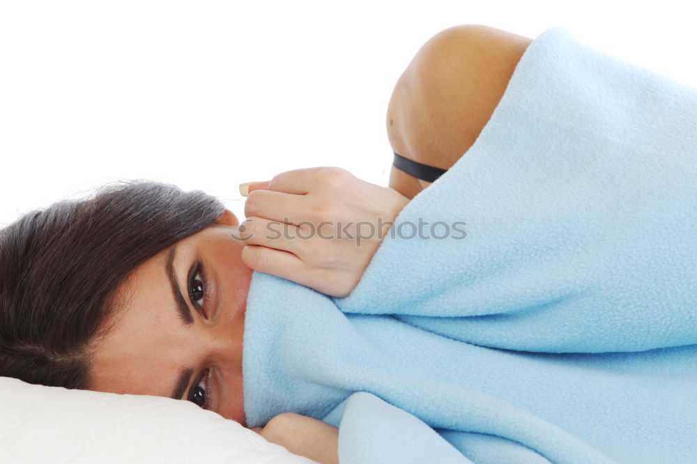 Similar – Woman sleeping in bed