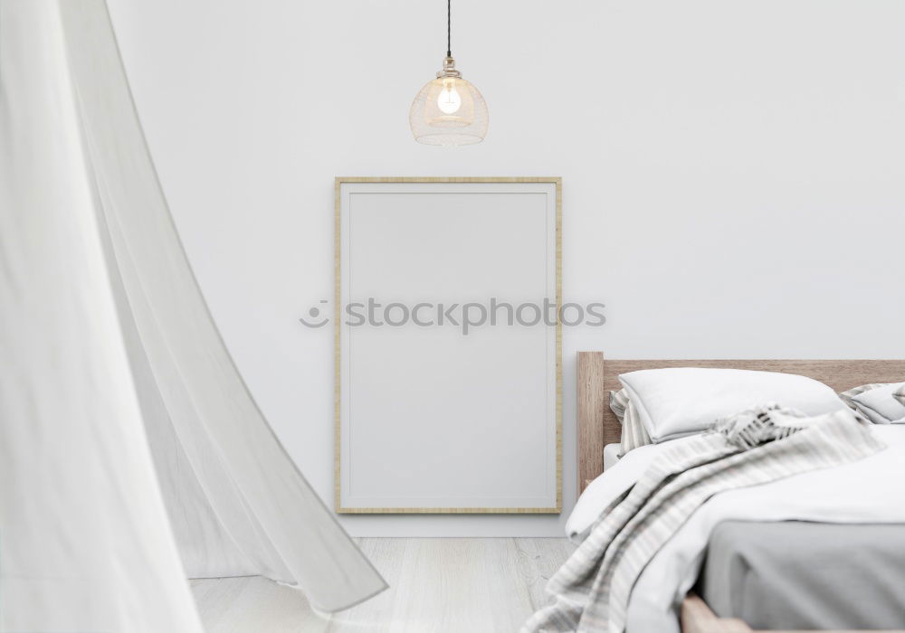 Image, Stock Photo alarm clock at 10 am on bedroom during morning, wake up concept