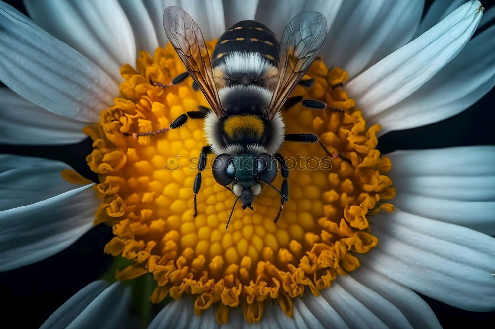 Similar – Hummel auf Diestel Blüte