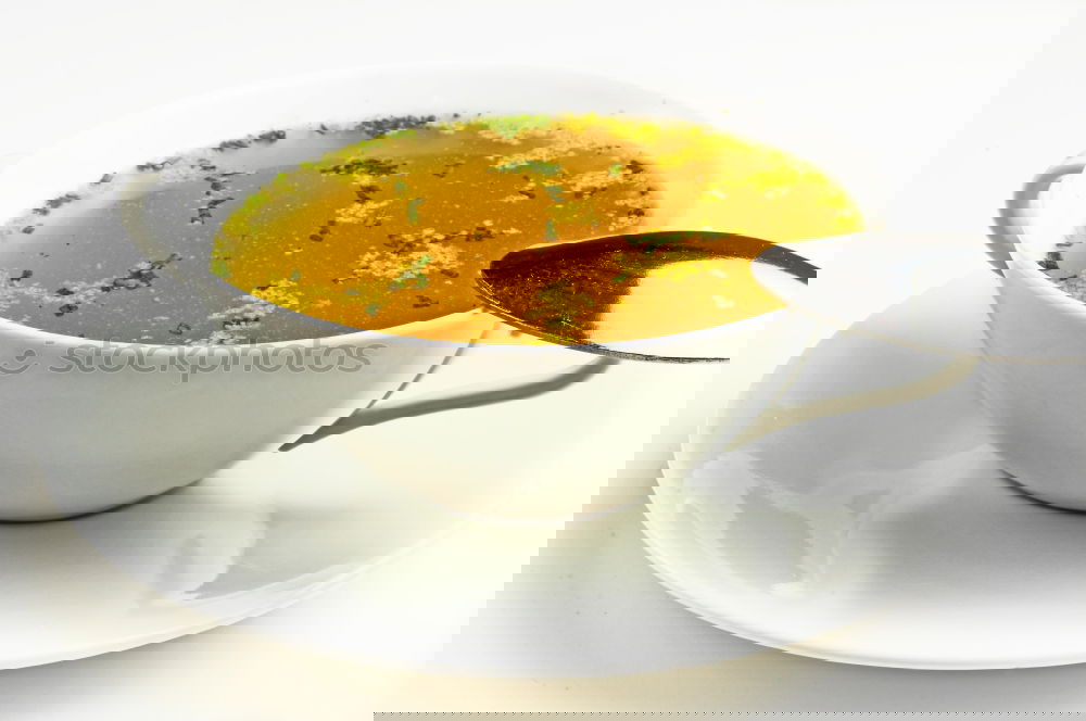 Similar – Image, Stock Photo French vichyssoise soup in bowl