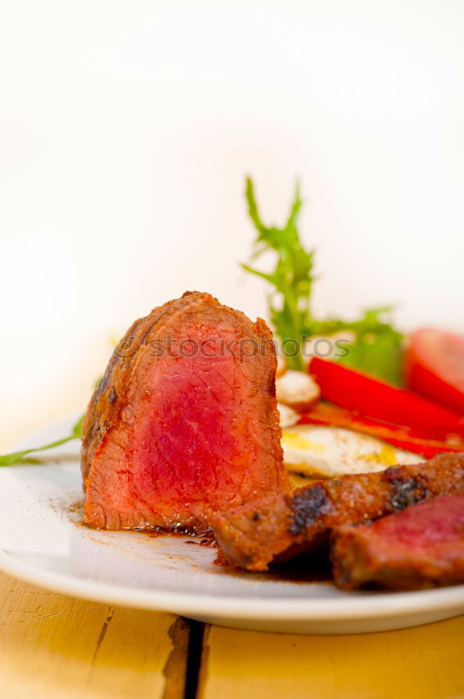 Similar – Image, Stock Photo Prepare meat with spices and oil