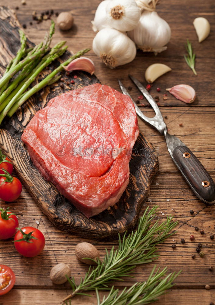 Image, Stock Photo preparation Food Meat