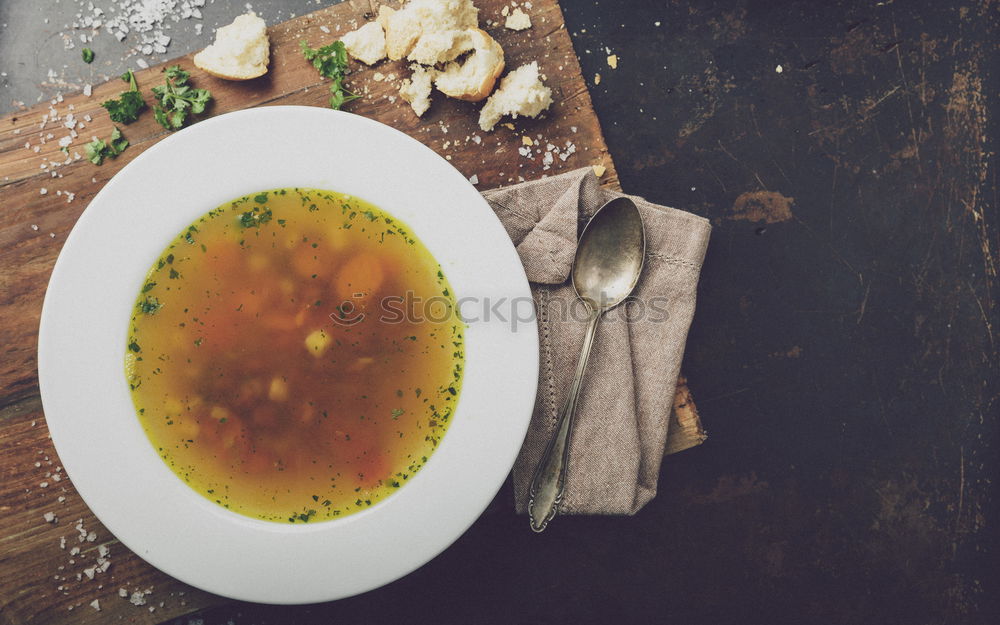 Similar – Image, Stock Photo Cabbage soup in pot Food