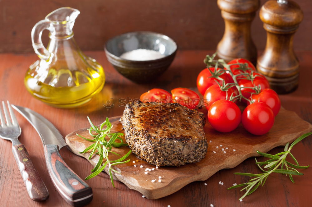 Similar – Whole spelt pasta, vegetables, herbs and olive oil