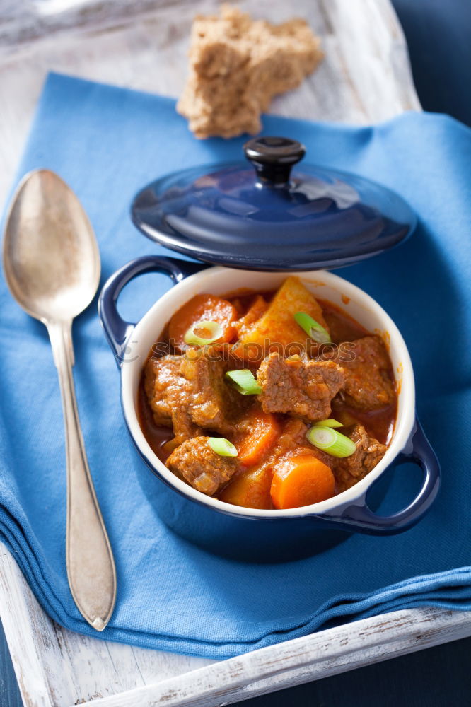 Similar – Image, Stock Photo Cooked vegetables of vigil potaje stew