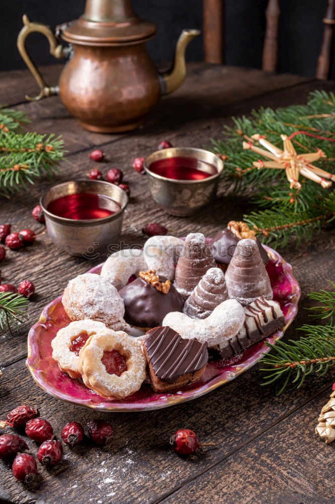 Similar – Image, Stock Photo Mulled wine in a saucepan