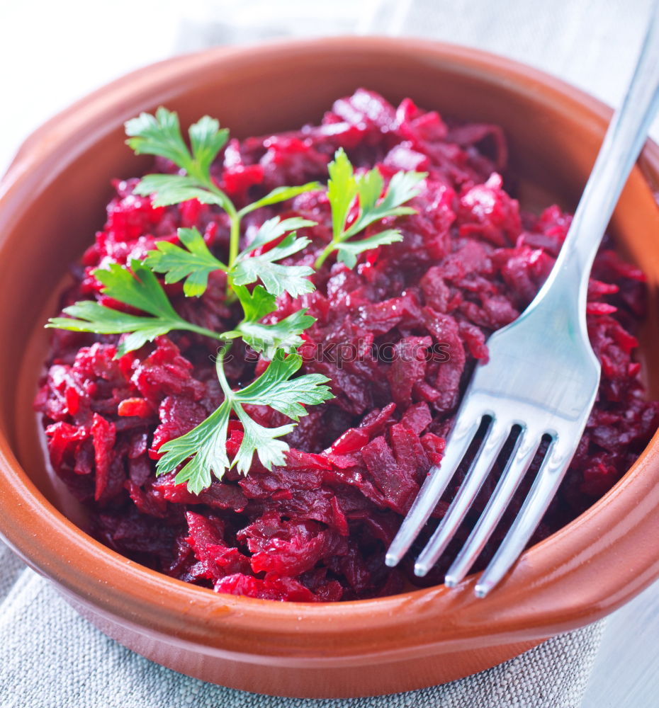 Similar – Image, Stock Photo Beetroot Risotto Vegetable