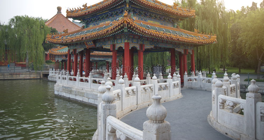 Similar – Pavilion in the Lotus Sea