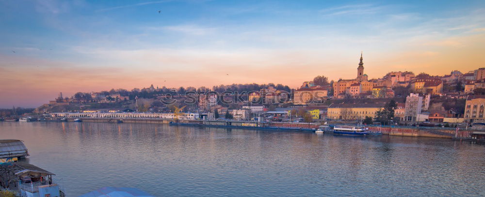 Similar – Image, Stock Photo Panorama of Porto and the Duoro at sunset