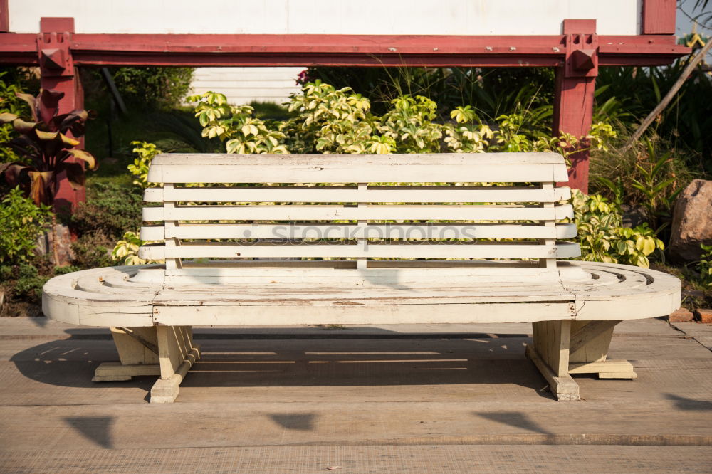 Similar – Image, Stock Photo Three chairs on a bench, Puerto de la Cruz, Tenerife