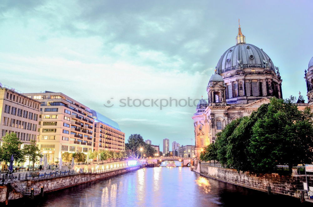 Similar – Bode Museum at sunset