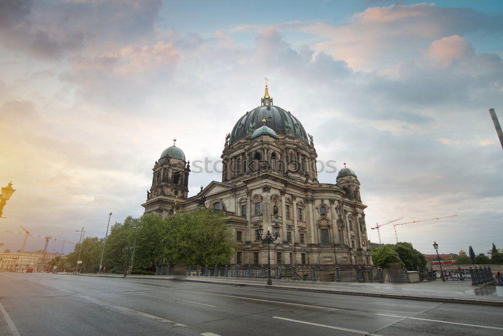 Similar – Berlin Cathedral in the blue hour