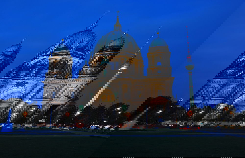 Similar – Image, Stock Photo Berlin Cathedral at night