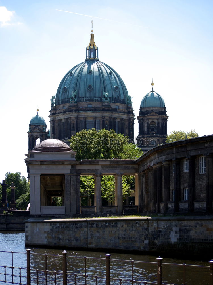 Similar – Image, Stock Photo Berlin Cathedral (Berliner Dom) view with pillars of Museum