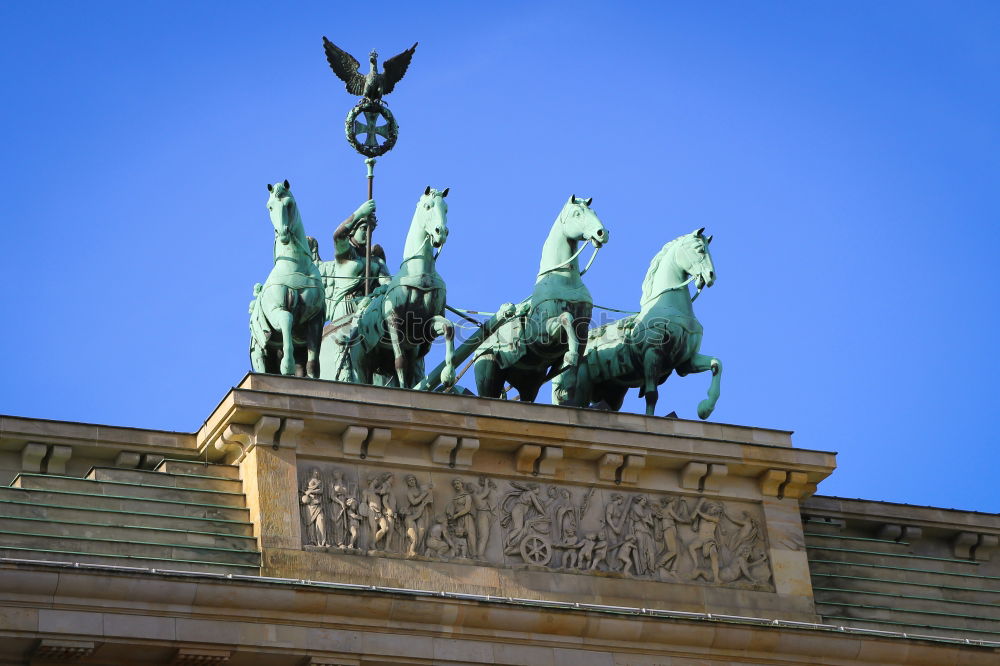 Similar – Brandenburg Gate Sculpture