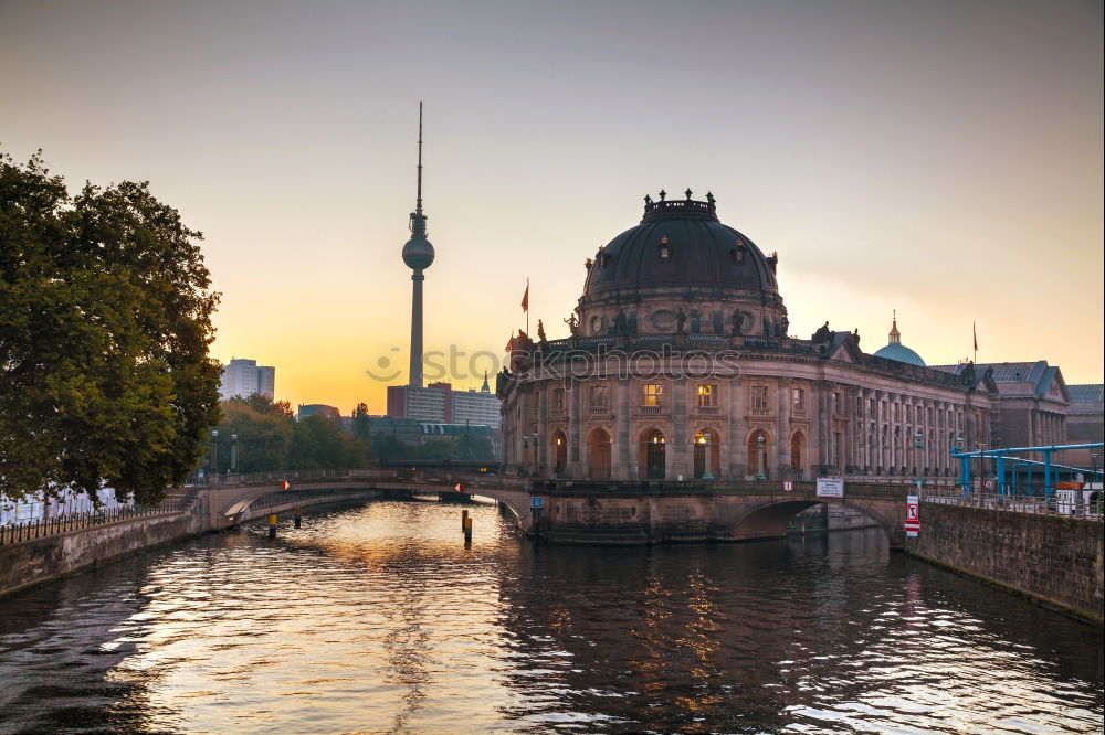 Similar – Berlin Cathedral in the blue hour