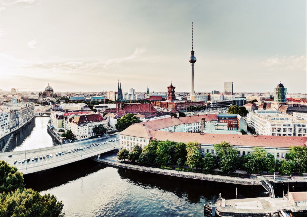 Similar – Image, Stock Photo View from Aalborg Tower