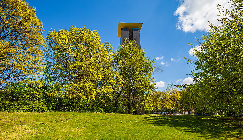 Similar – Image, Stock Photo Bismarck Tower in the Spreewald in Burg