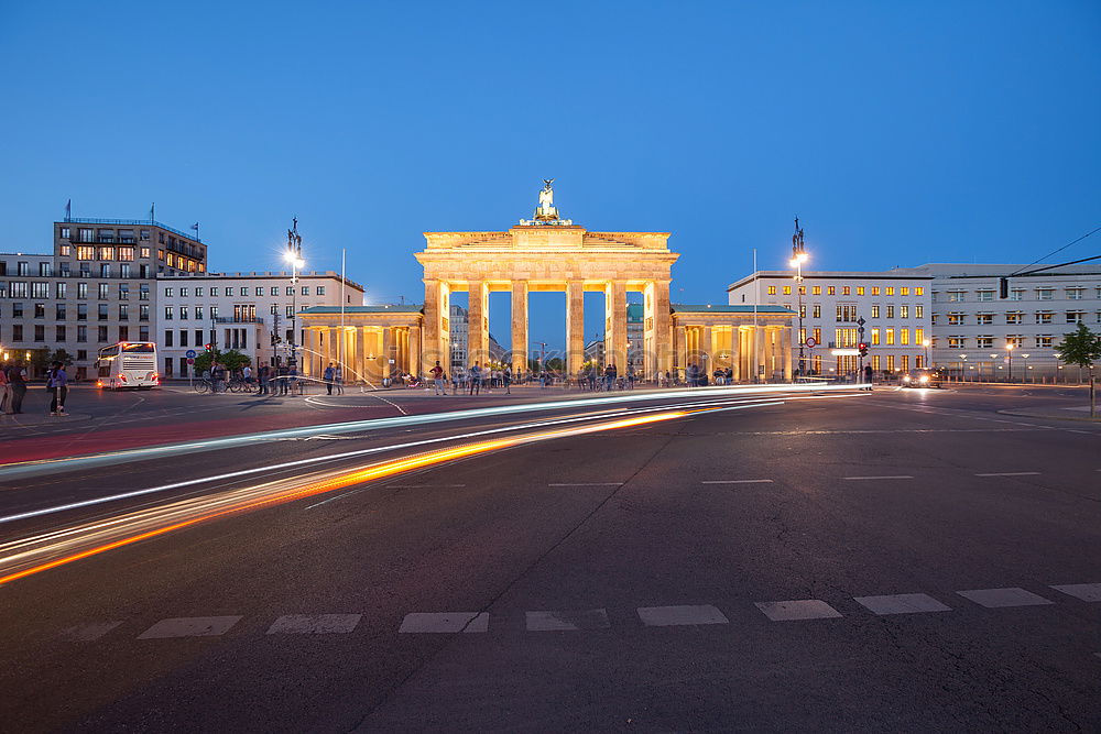 Similar – Image, Stock Photo Night time at concert hall in Berlin