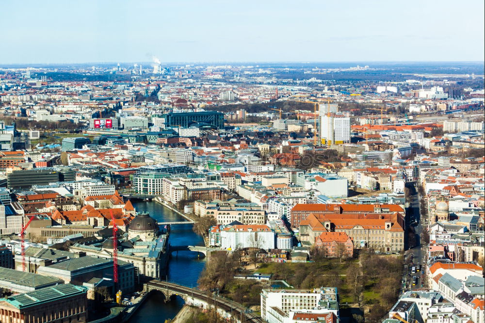 Similar – Image, Stock Photo View from Aalborg Tower