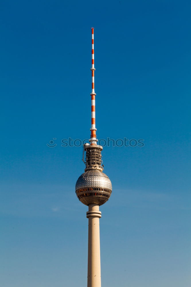 Similar – Image, Stock Photo Sunset at the television tower I