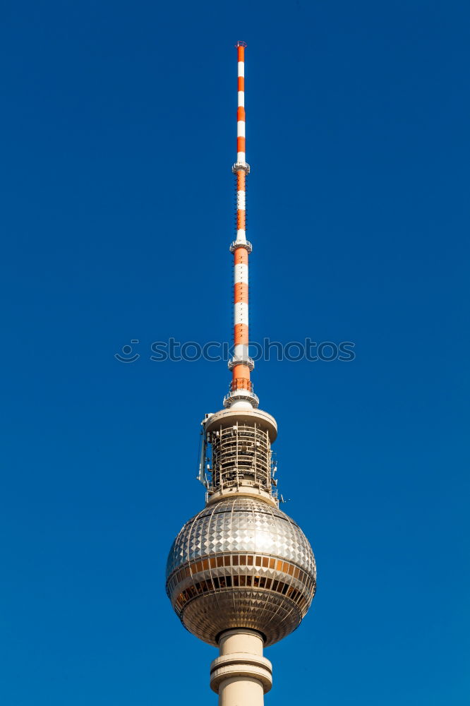 Similar – Television Tower and St. Mary’s Church