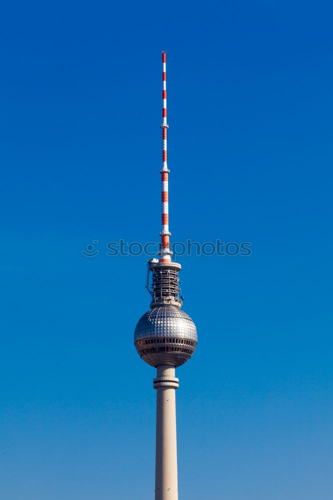 Similar – Television Tower and St. Mary’s Church