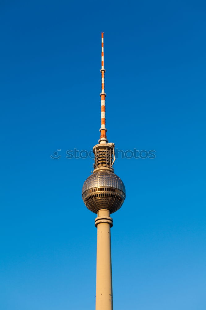 Similar – Television Tower and St. Mary’s Church